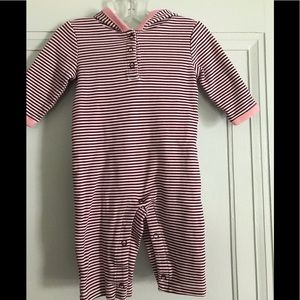 Tea striped romper